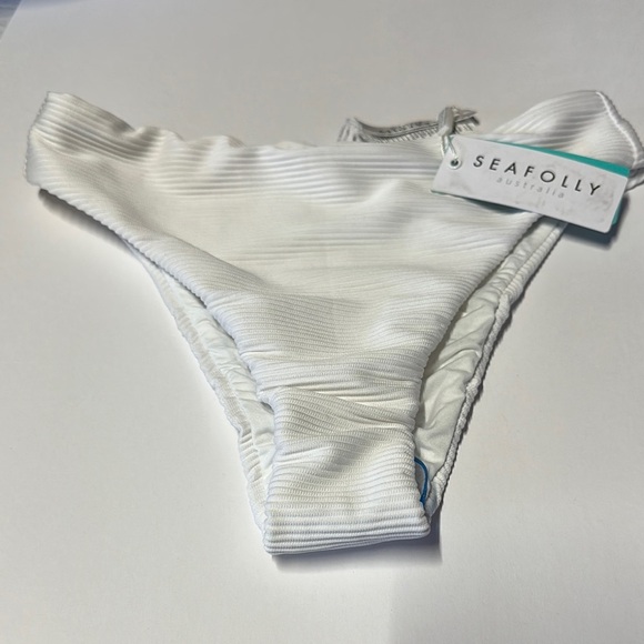 Seafolly Blue Bralette Soft Stretchy Intimates - Picture 6 of 9